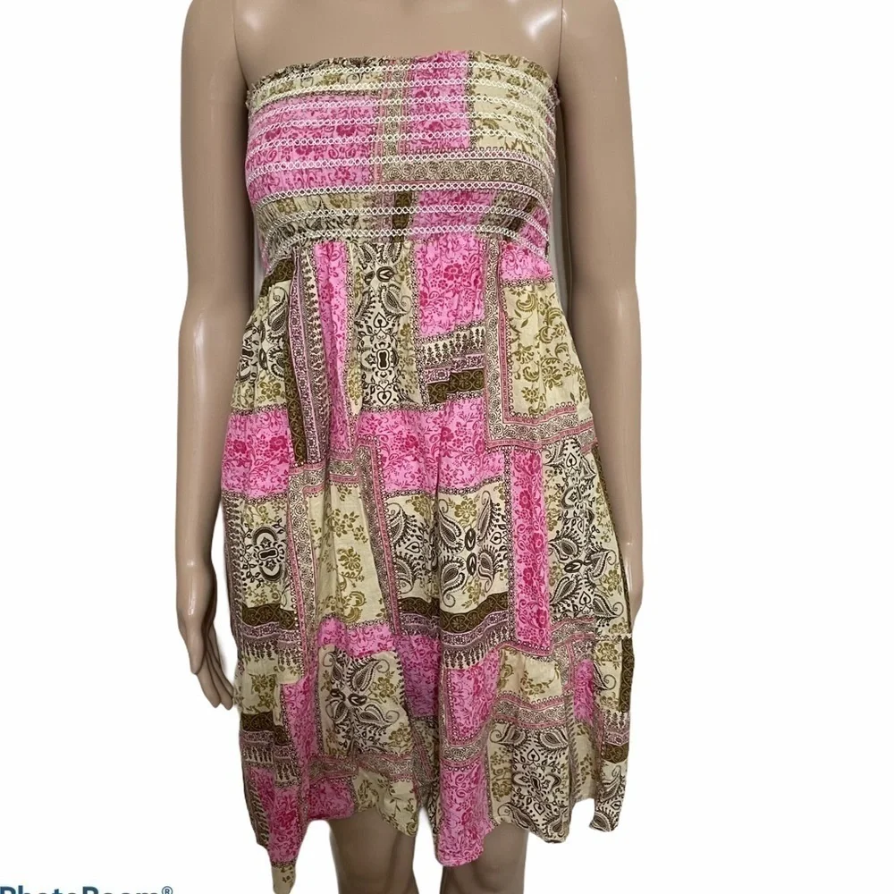 Raviya Print Cotton Dress​ - Picture 6 of 8